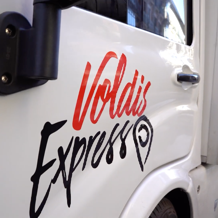 Puerta de camión de Voldis